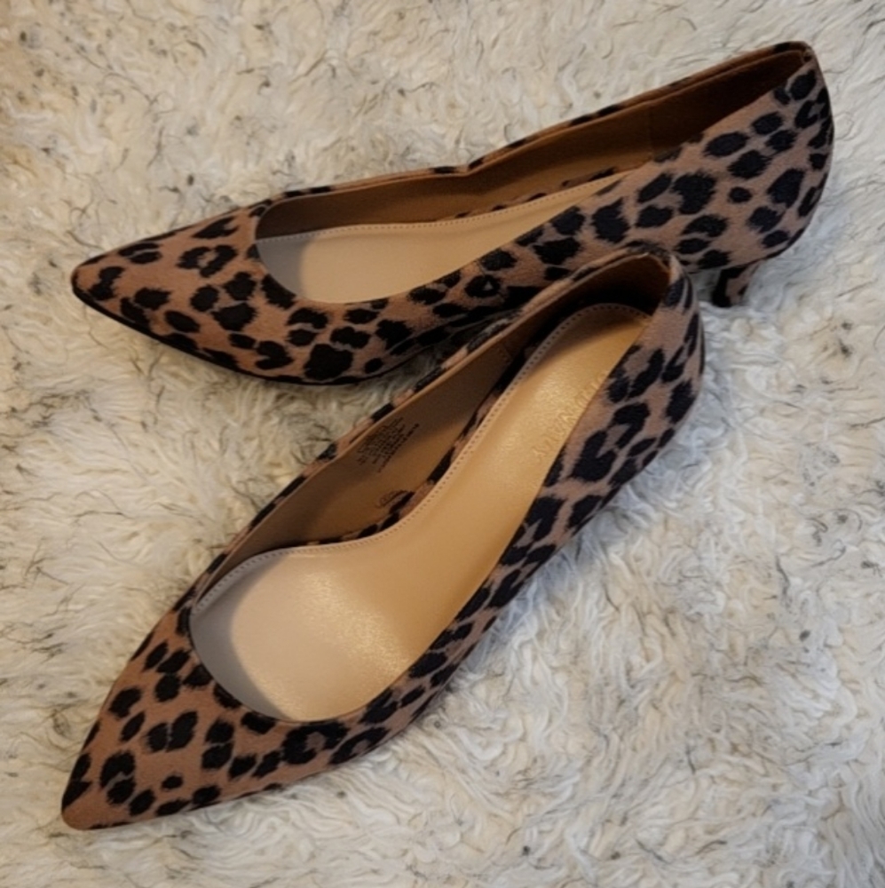 Leopard Kitten Heels